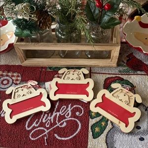 Christmas fur baby photo ornaments